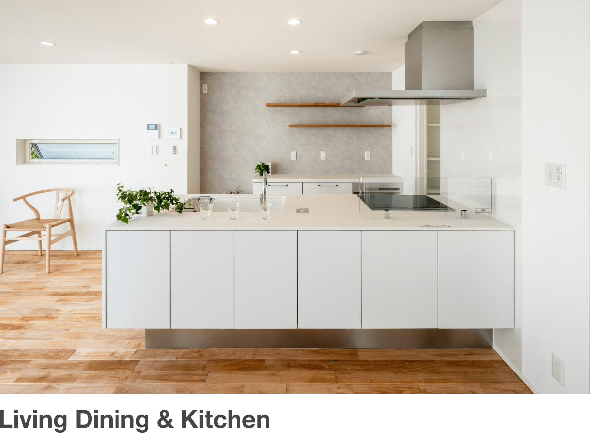 Living Dining & Kitchen