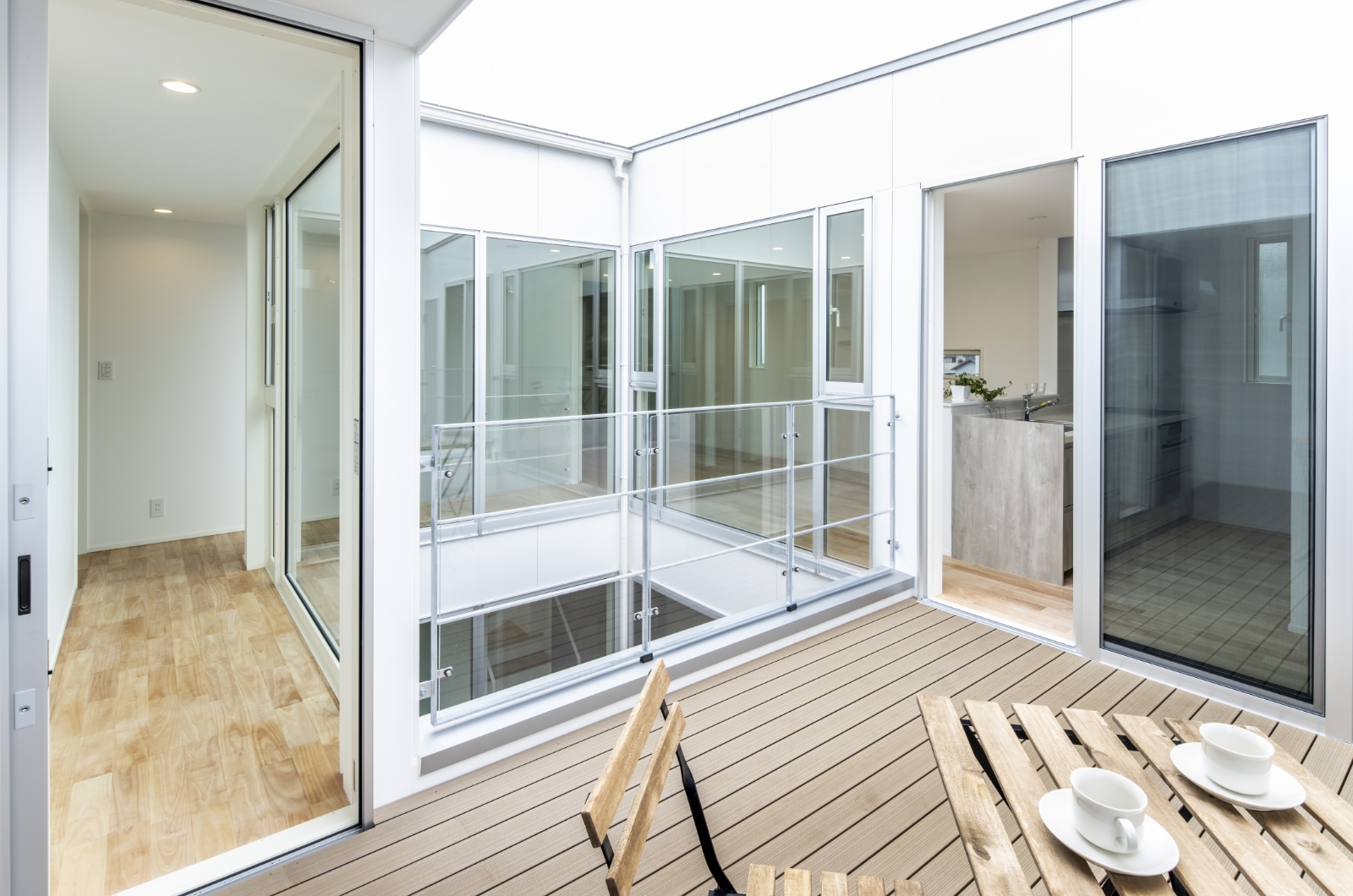 建築実績 #103 みやき町の家 | 中庭のある家 福岡の注文住宅なら工務店・ハウスメーカーのロコハウス